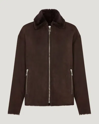 Belstaff Solder Jacket In Chestnut