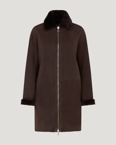 Belstaff Spelter Coat In Chestnut