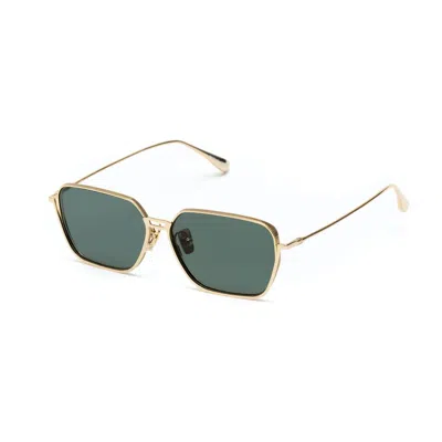 Belstaff Stainless Steel Sunglasses In Gold
