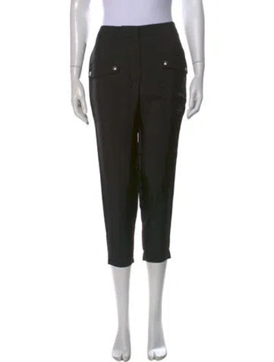 Pre-owned Belstaff Straight Leg Pants In Black