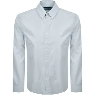 Belstaff Street Long Sleeved Shirt Sky Blue