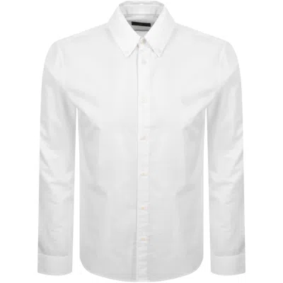 Belstaff Street Long Sleeved Shirt White