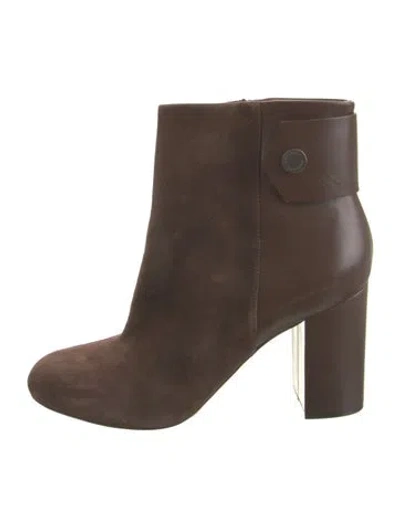 Pre-owned Belstaff Suede Boots In Brown