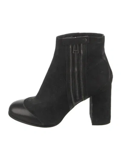 Pre-owned Belstaff Suede Chelsea Boots In Black