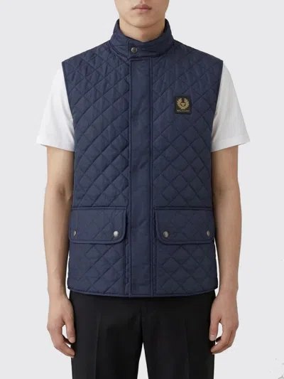 Belstaff Jacket  Men Color Navy In Blue