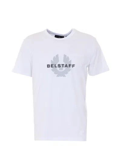 Belstaff Surface Logo-print T-shirt In White