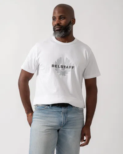 Belstaff Surface Mens T-shirt In White