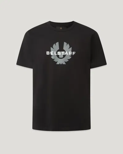 Belstaff Surface T-shirt Cotton Jersey In Black