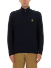 Belstaff Watch Rollneck Jumper In Blue