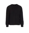 Belstaff Ribbed Crewneck Long Sleeve Sweater In Black