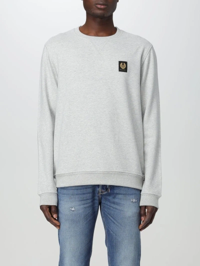 Belstaff Sweatshirt  Men Color Grey In Grey
