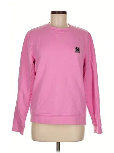 Pre-owned Belstaff Sweatshirt In Pink