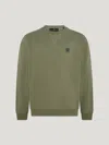 Belstaff Sweatshirt In Surplus Green
