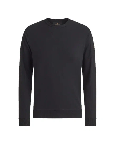 Pre-owned Belstaff Sweatshirt Transit Schwarz