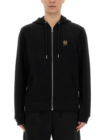 BELSTAFF SWEATSHIRT WITH LOGO