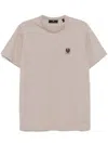 Belstaff Men T-shirt With Logo Patch In 灰色