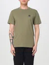 Belstaff T-shirt With Logo Patch In Grün