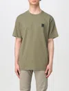 Belstaff Cotton Logo T-shirt In Olive