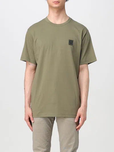 BELSTAFF T-SHIRT BELSTAFF MEN COLOR OLIVE,427970048