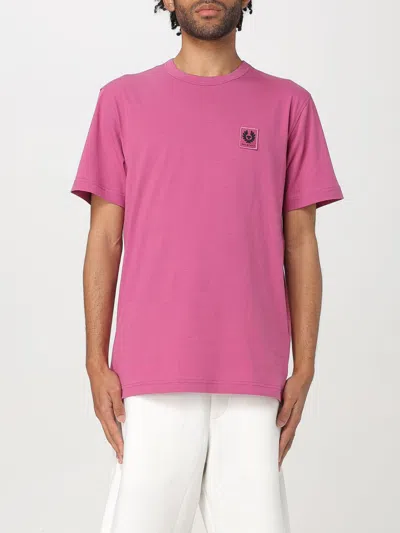 BELSTAFF T-SHIRT BELSTAFF MEN COLOR RED,427970014