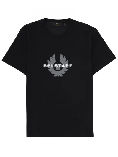 Belstaff T-shirt With Logo In Black