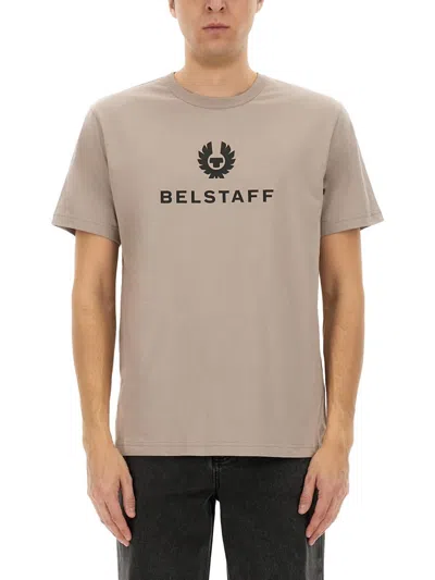 BELSTAFF T-SHIRT WITH LOGO