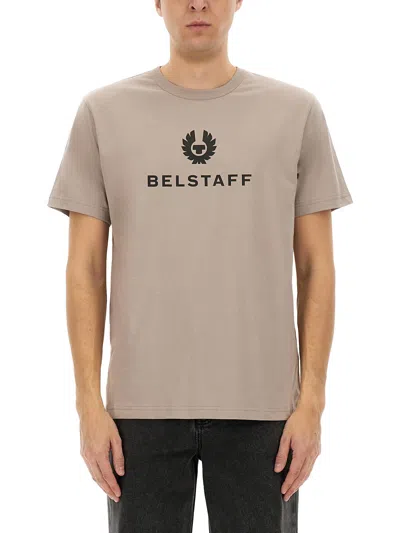 BELSTAFF T-SHIRT WITH LOGO
