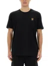 Belstaff Logo T-shirt In Black
