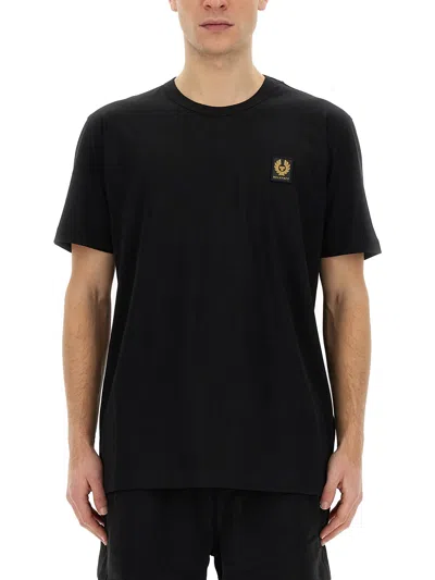 Belstaff Logo T-shirt In Black