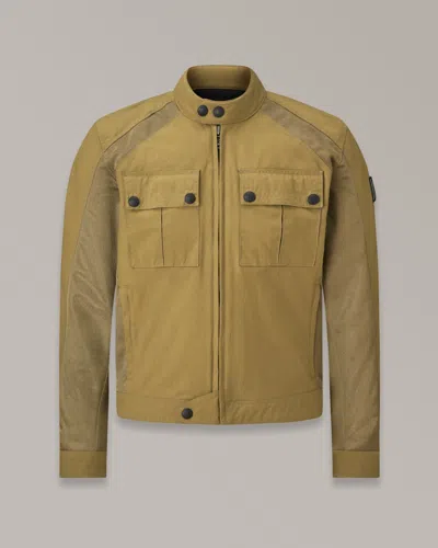 Belstaff Temple Motorcycle Jacket In  Olive