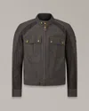 Belstaff Temple Motorcycle Jacket In Mahogany
