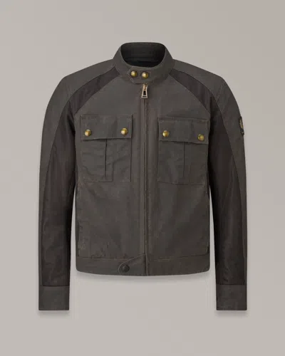 Belstaff Temple Motorcycle Jacket In Mahogany