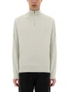 Belstaff Zip Sweater Textured Knit
