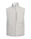 Belstaff The Challenger Collection America's Cup Ac37 Man Vest Light Grey Size Xl Polyester In White