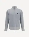 Belstaff The Seasonal Watch Full-zip Sweater In Blue