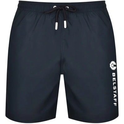 Belstaff Tiller Mens Swim Shorts In Navy