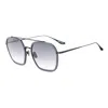 Belstaff Black Titanium Sunglasses In Gray