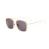 Belstaff Gold Titanium Sunglasses In Gold