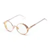 Belstaff Multicolor Acetate Sunglasses In Gold