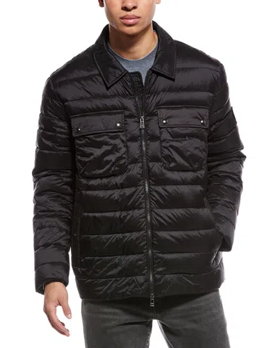 Belstaff Tour Down Overshirt In Burgundy