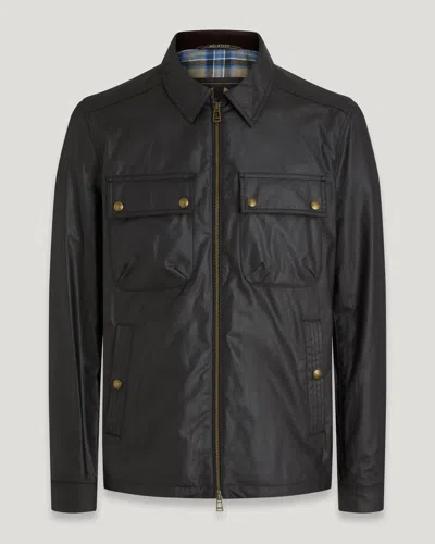BELSTAFF BELSTAFF TOUR ÜBERHEMD FÜR HERREN WAXED COTTON