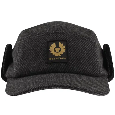 Belstaff Trail Hat Charcoal Grey In Brown