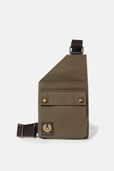Belstaff Trailmaster Crossbody Bag In Olive