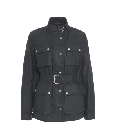 Belstaff Trailmaster' Field-jacket In Blue