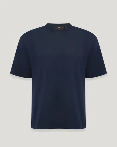 Belstaff Training T-shirt In Dark Ink