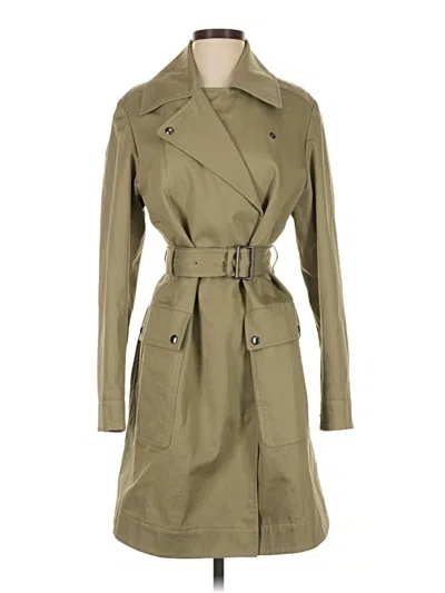 Pre-owned Belstaff Trenchcoat In Green