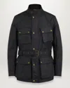 Belstaff Trialmaster Motorcycle Jacket In Green