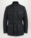 Belstaff Trialmaster Motorcycle Jacket In Green