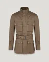 Belstaff Trialmaster Jacket In Dark Pumice