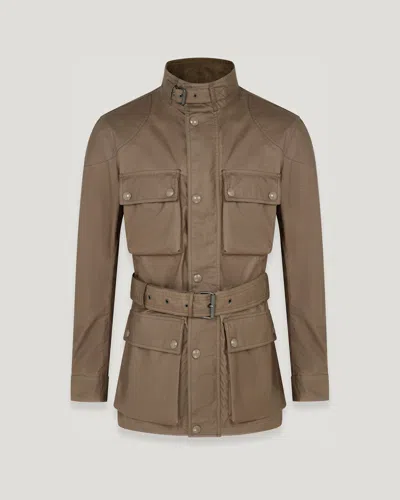 Belstaff Trialmaster Jacket In Dark Pumice